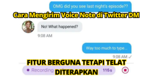 Cara Mengirim Voice Note di Twitter DM